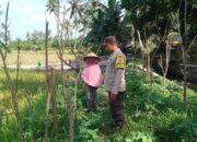 Bhabinkamtibmas Taman Ayu Galakkan Ketahanan Pangan Keluarga