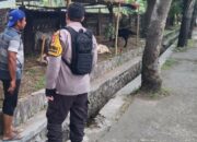 Polsek Batulayar Dorong Warga Batulayar Barat Manfaatkan Pekarangan untuk Pangan