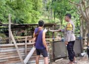 Bhabinkamtibmas Senggigi Dorong Pemanfaatan Lahan untuk Ketahanan Pangan