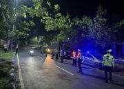 Polres Bima Kota Laksanakan Patroli KRYD Malam Minggu, Antisipasi Gangguan Kamtibmas