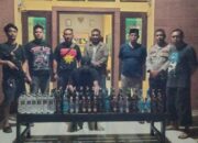 Cegah Peredaran Miras, Polsek Asakota Polres Bima Kota Sita Puluhan Botol Miras Berbagai Jenis