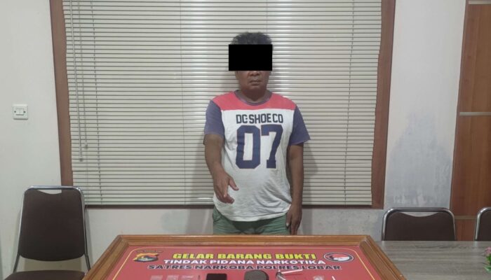 Residivis Pengedar Sabu Ditangkap di Lombok Barat