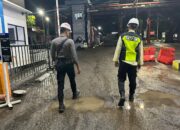 Unit Pam Obvit Sat Samapta Polres Bima Kota Laksanakan Pengamanan dan Patroli di Objek Vital PT Pertamina Patra Niaga Bima