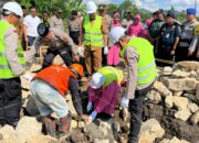 Kapolres Bima Kota Letakkan Batu Pertama Pembangunan Rumah Dinas Polsek Sape