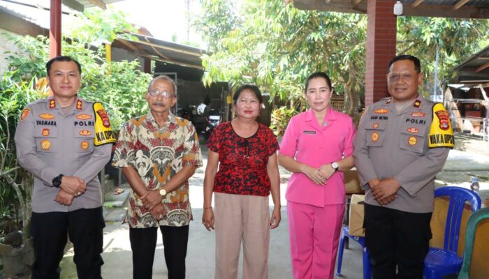 Hari Bhayangkara ke-79, Kapolres Lombok Barat Anjangsana ke Purnawirawan Polri