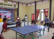 Sambut Hari Bhayangkara ke-79, Polres Lombok Utara Gelar Turnamen Tenis Meja Antar Satuan Fungsi