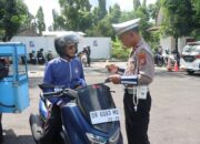 29 Pengendara Ditindak di Operasi Patuh Rinjani 2025 di Lembar, Lombok Barat