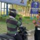 Operasi Patuh Rinjani 2025, Polres Lombok Barat Tindak Pelanggar Lalu Lintas di Bundaran Penas
