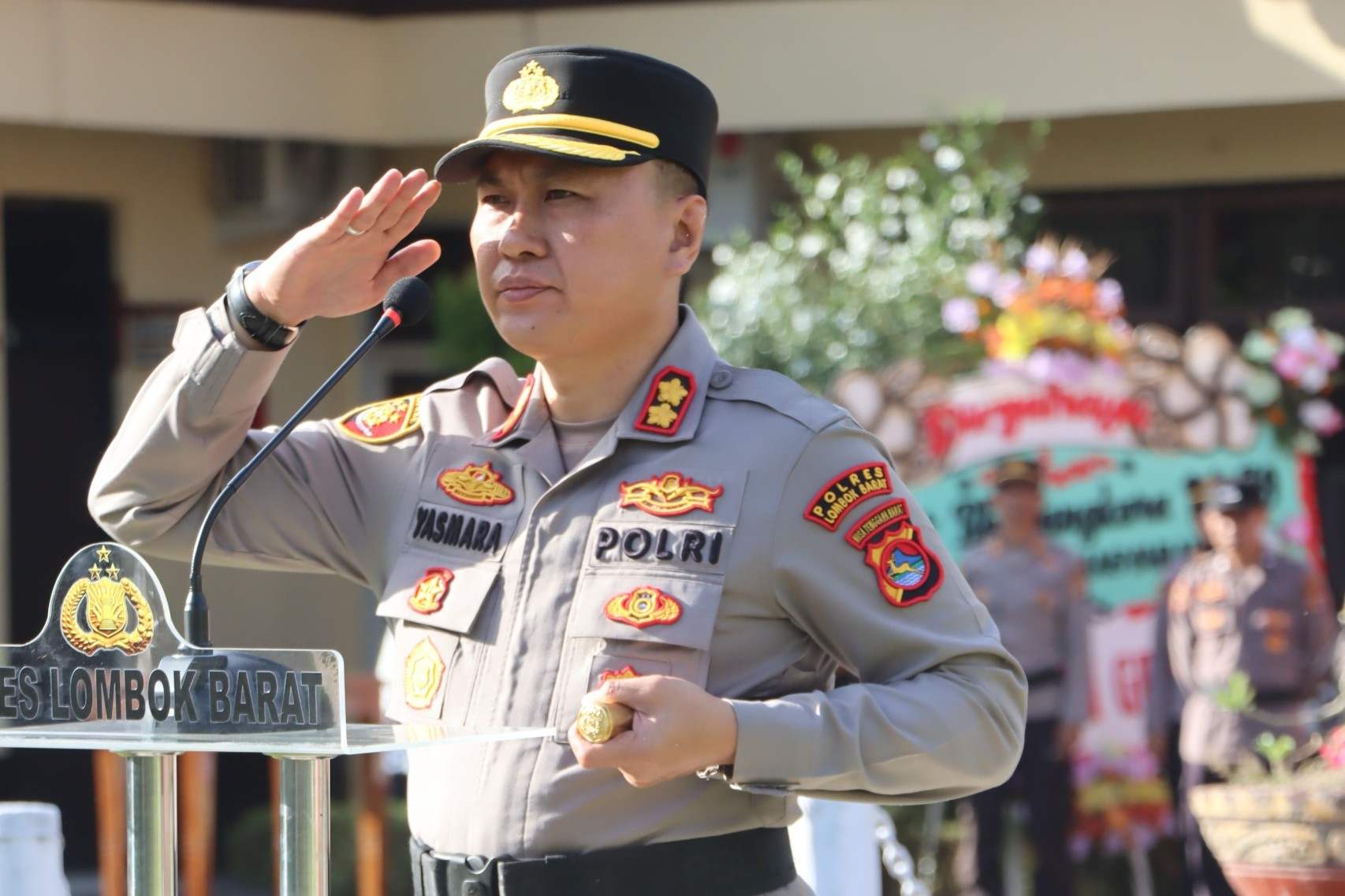 Upacara Kenaikan Pangkat Polres Lombok Barat: Momentum Profesionalisme