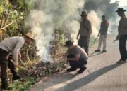 Polsek Asakota Bersama Instansi Kec. Asakota dan Aliansi Lintas Nusantara Gelar Gotong Royong Dukung Program “Bima BISA”