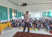Polsek Langgudu Polres Bima Kota Gelar Penyuluhan Bahaya Narkoba dan Judi Online di SMAN 1 Langgudu