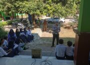 Sat Lantas Polres Lombok Utara Sosialisasikan Tertib Berlalu Lintas di SMPN 3 Gangga