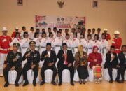 Kapolres Lombok Utara Hadiri Upacara Pengukuhan Paskibraka Kabupaten Lombok Utara Tahun 2025