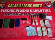 Team Opsnal Polsek Sape Amankan Dua Nelayan dan Satu Tamu Losmen Hendak Pesta dan Transaksi Shabu