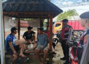 PATROLI DIALOGIS SAT SAMAPTA POLRES LOMBOK UTARA DI JALAN RAYA GONDANG