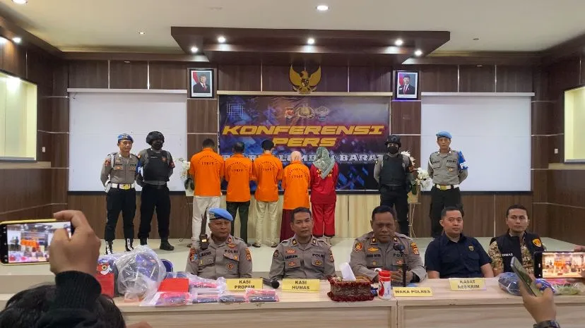 Polres Lombok Barat Ungkap Motif, Tetapkan Istri dan Empat Tersangka Lain dalam Kasus Pembunuhan EFR di Lembar