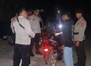 Pastikan Wilayah Aman Terkendali, Polsek Wawo Gelar Patroli KRYD dan Himbauan Kamtibmas