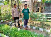 Polsek Lembar Cek Lahan Warga, Dukung Ketahanan Pangan