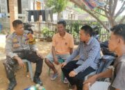 Bhabinkamtibmas Kelurahan Nitu Sambangi Warga, Ajak Aktifkan Poskamling dan Jaga Harkamtibmas