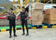 Unit Obvit Sat Samapta Polres Bima Kota Gelar Pengamanan dan Patroli di Area Objek Vital PLTMG Bonto Bima