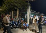 Sat Samapta Polres Bima Kota Laksanakan Patroli Dialogis, Himbau Masyarakat Jaga Harkamtibmas