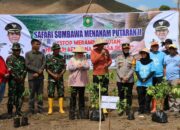 Gempur Lahan Kritis, Forkopimda Sumbawa Tanam 5.500 Pohon di Bendungan Gapit.