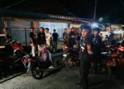 Respon Cepat Aduan Warga, Unit Patroli Sat Samapta Polres Sumbawa Bubarkan Balap Lari di Simpang Sering
