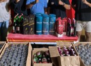 Jelang Pergantian Tahun, Polres Bima Kota Sita Ratusan Botol Miras di Kelurahan Santi