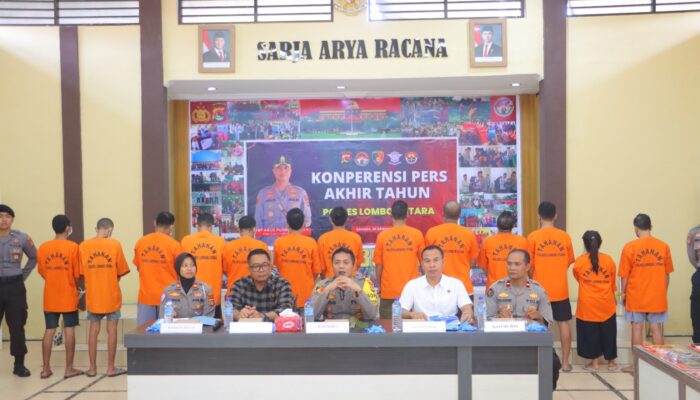 Polres Lombok Utara Tangani 221 Perkara Sepanjang 2025, Penyelesaian Capai 82 Persen
