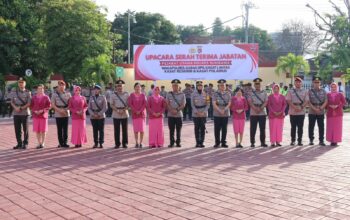 Kapolres Sumbawa Pimpin Sertijab Wakapolres Hingga Empat Pejabat Utama