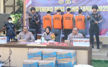Sukses Tekan Kriminalitas, Polres Sumbawa Ungkap Puluhan Kasus Menonjol di Rilis Akhir Tahun