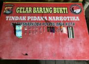 Sat Resnarkoba Polres Bima Kota Amankan Dua Terduga Pelaku Transaksi Sabu di Rabadompu Barat