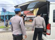 Polsek KPL Tano Gelar KRYD di Pelabuhan Poto Tano, Antisipasi Gangguan Kamtibmas