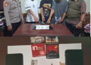 Diduga Asyik Pesta Ganja, Tiga Oknum Mahasiswa Asal Desa Kananga ini Diciduk Polsek Bolo