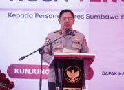 Kapolda NTB Sambangi Polres Sumbawa Barat, Salurkan Bansos hingga Temui Forkopimda