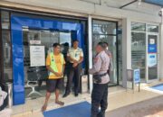 Patroli Dialogis SPKT II Polsek Pringgarata, Perkuat Pengamanan Objek Vital di BRI Unit Pringgarata