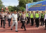 Polres Sumbawa Gelar Apel Pasukan Ops Keselamatan Rinjani 2026 Demi Kamseltibcarlantas Kondusif
