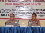 Bidkum Polda NTB Gelar Penyuluhan Hukum di Polres Dompu, Perkuat Pemahaman Personel terhadap KUHP dan KUHAP Baru