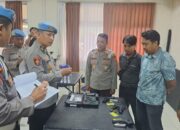 POLRES SUMBAWA BARAT MELAKSANAKAN PENGECEKAN ADMINISTRASI SENPI