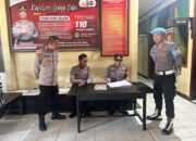 PAMAPTA III POLRES DOMPU LAKSANAKAN PENGECEKAN PIKET FUNGSI DAN TAHANAN, PASTIKAN SITUASI AMAN TERKENDALI