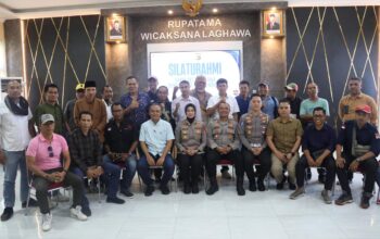 Kapolres Sumbawa Gelar Silaturahmi Bersama Puluhan Ketua LSM se-Kabupaten Sumbawa