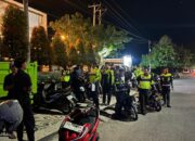 Satlantas Polres Sumbawa Amankan 52 Kendaraan Berknalpot Racing dalam Operasi Malam