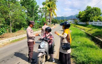 Polsek Brang Rea Gelar KRYD, Situasi Kamtibmas Tetap Kondusif
