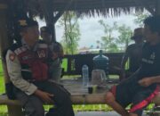 Cegah Curanmor di Jagerage, Personel Polres Lombok Barat Ajak Warga Manfaatkan Call Center 110