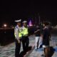 Patroli Malam Satlantas Polres Lombok Barat di Titik Rawan
