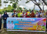 Bhabinkamtibmas Polres Bima Kota Amankan Operasi Pasar, Dukung Gerakan Pangan Murah