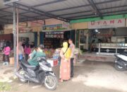 Polsek Praya Intensifkan Patroli Pasar Renteng, Antisipasi 3C dan Gangguan Kamtibmas