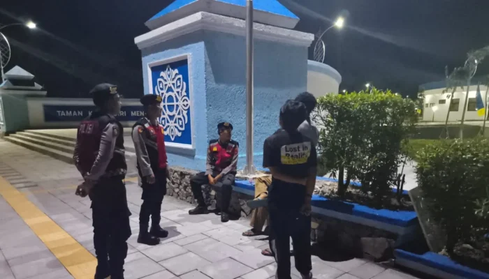 Tingkatkan Keamanan Wilayah, Sat Samapta Polres Lombok Barat Masifkan Sosialisasi Inovasi KEMOS 110