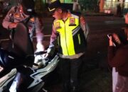 Polsek Jereweh Gelar KRYD, Antisipasi Kejahatan 3C dan Gangguan Kamtibmas