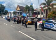Amankan Hari Buruh, Polres Bima Kota Gelar Patroli Besar di Sejumlah Titik Strategis